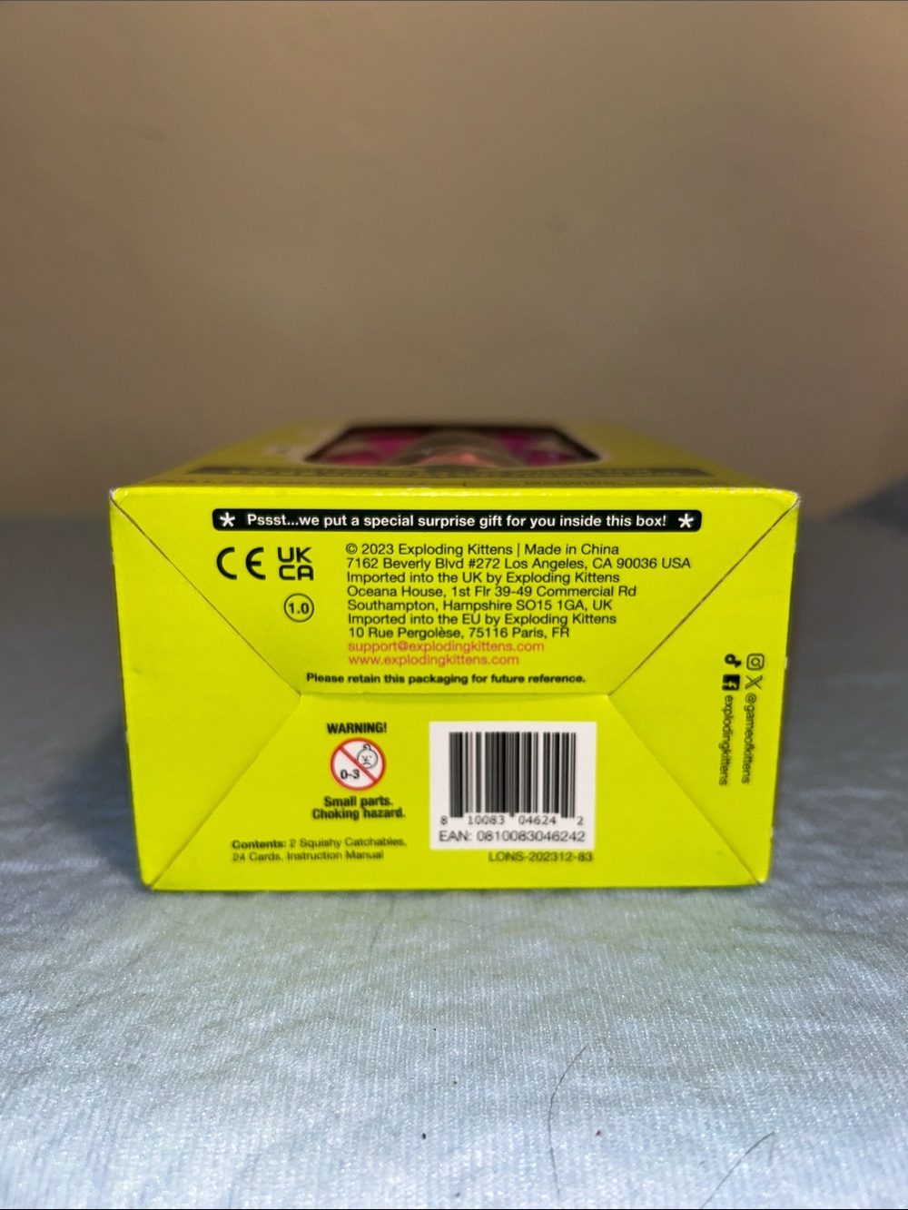 Exploding Kittens Catchables Cat-TLE DJ Cat Game - Picture 9 of 17